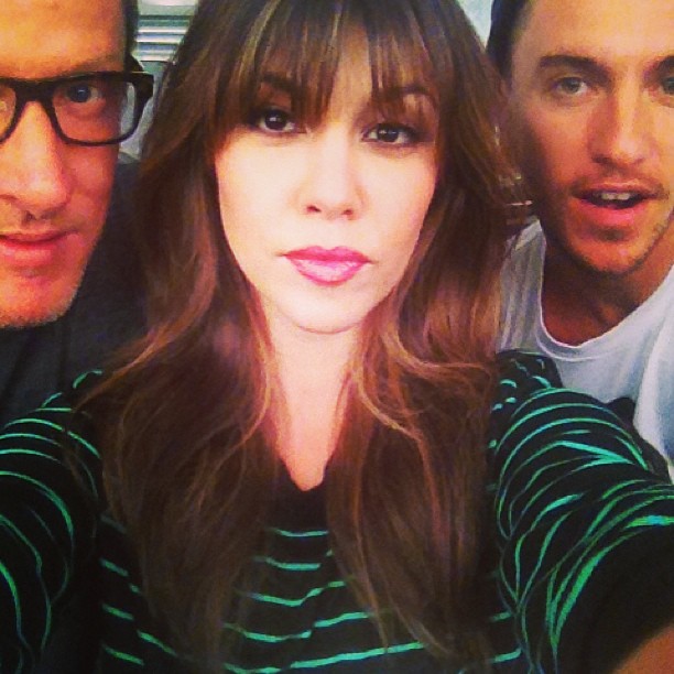 Glam party with @makeupmatthew @thescottycunha for our Chelsey Lately take over ...