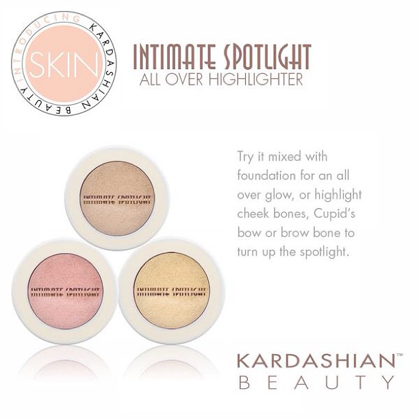 A little shimmer goes a long way - LOVE our Intimate Spotlight Illuminator @kbea...