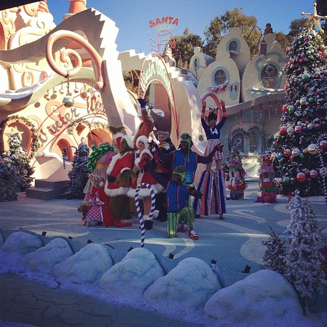 Saturday stop by Whoville @unistudios #grinchmas ...