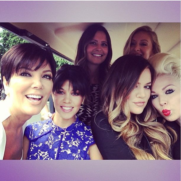 Picture thief! @krisjenner @khloekardashian @joycebonelli...