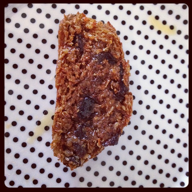 Manna bread with ghee and manuka honey...yum!...