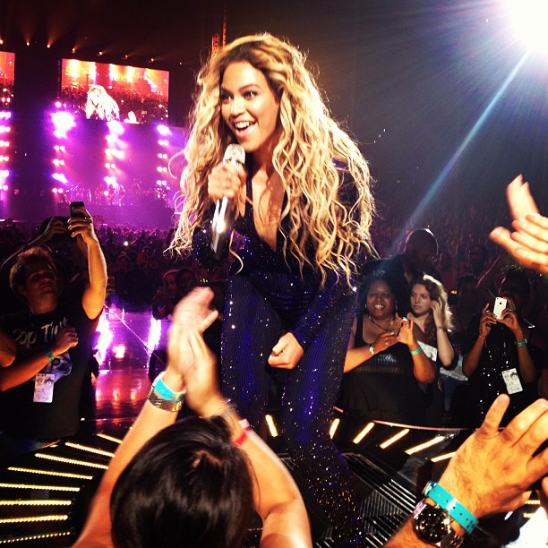 Young B! #bestseats #bestnight...