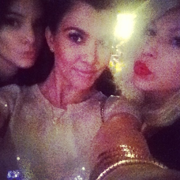 Beyonce with my @joycebonelli and my @kendalljenner!...