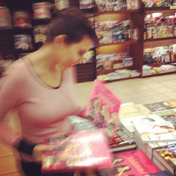 A little bit excited to spot our book at the book store! #kardashiankonfidential...