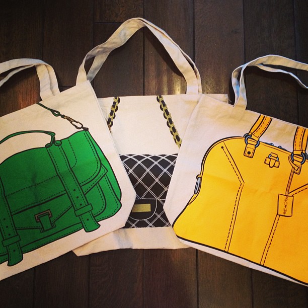 My new grocery bags! The little things we do for our planet!...