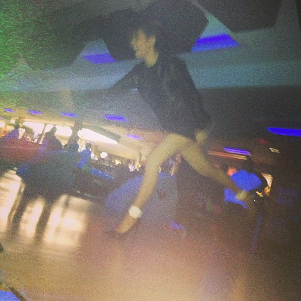 Wore my magic bowling shoes tonight...