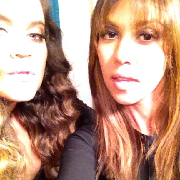 Abigail and Amelia! @khloekardashian #nofilter #goodlighting...