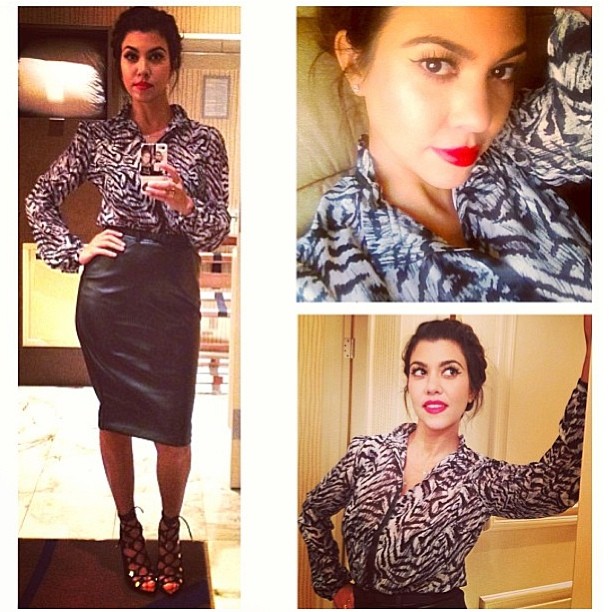 Vegas! #hairbyjen @jenatkinhair #makeupbyrob @robscheppy #clothesbykk @kardashia...