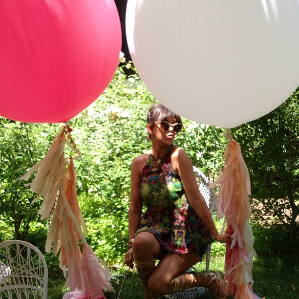 Balloon partyyyyy!!!!! @geronimoballoons...