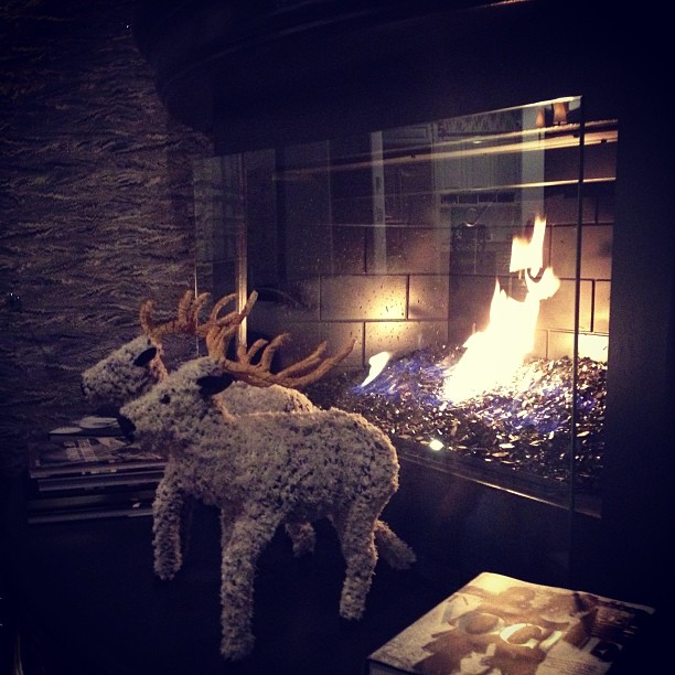 Fireplace time....