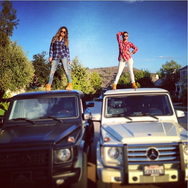 We ain't worried bout nothin! @khloekardashian...