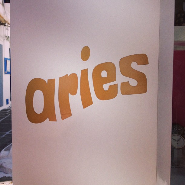 Nothing like an Aries....