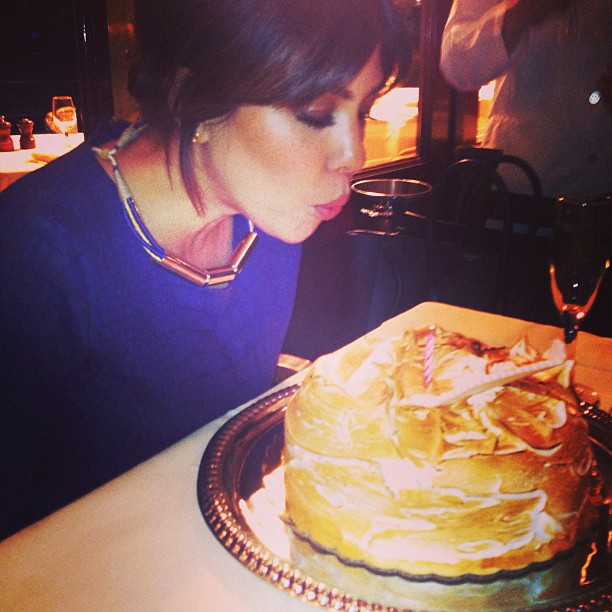 Yet again another birthday dinner with @allierizzo @scottsartiano @iamchrisreda ...