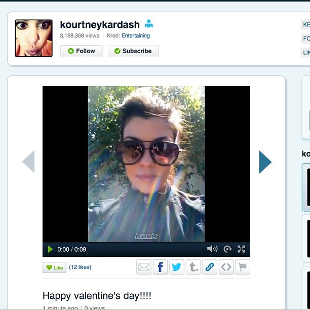 Follow my Keeks, peeps! Subscribe to me!! ...