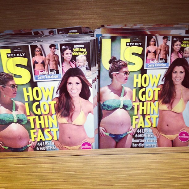 I spy myself at the newsstand @usweekly!...