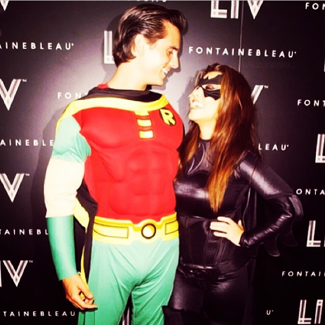 Last year...BatGirl and Robin. What should we be for Halloween this year? ...