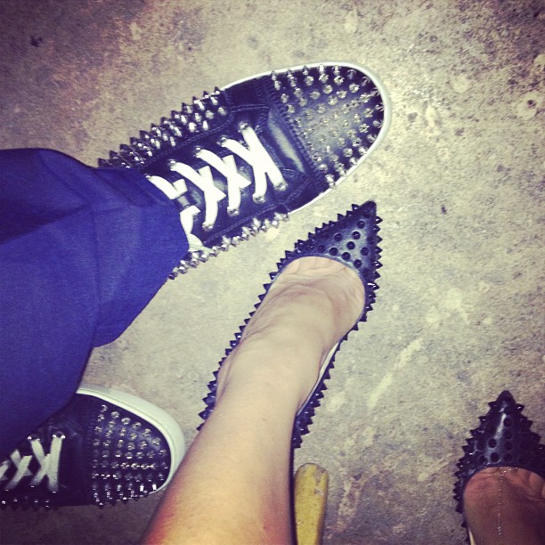 Louboutin party. @amit_bhatia99...