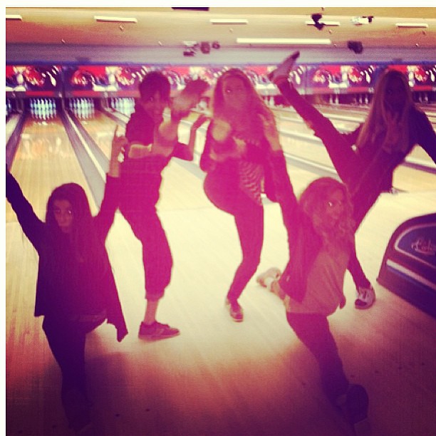 We're really cool! Splits and high kicks with @mkolker @jessdubb @bonniemuler @s...