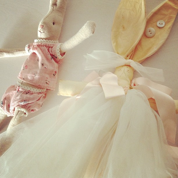 These little bunnies make me so happy....