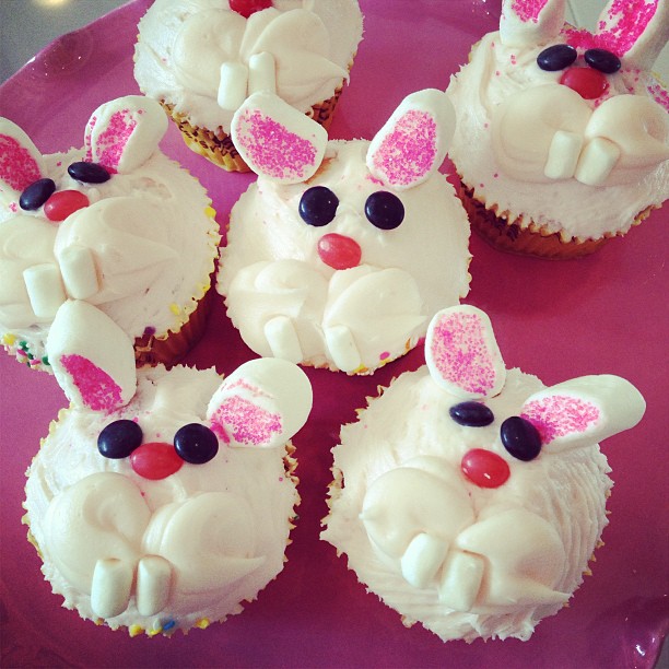 Bunny cupcakes!...