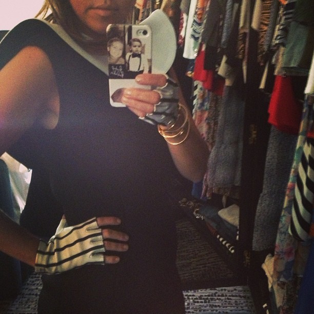 A little dress up in my wardrobe today......