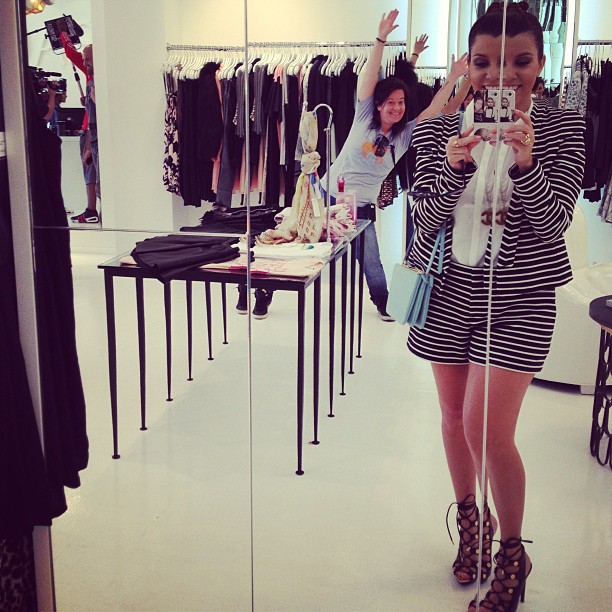 DASH LA! Erin Paxy in the background!...