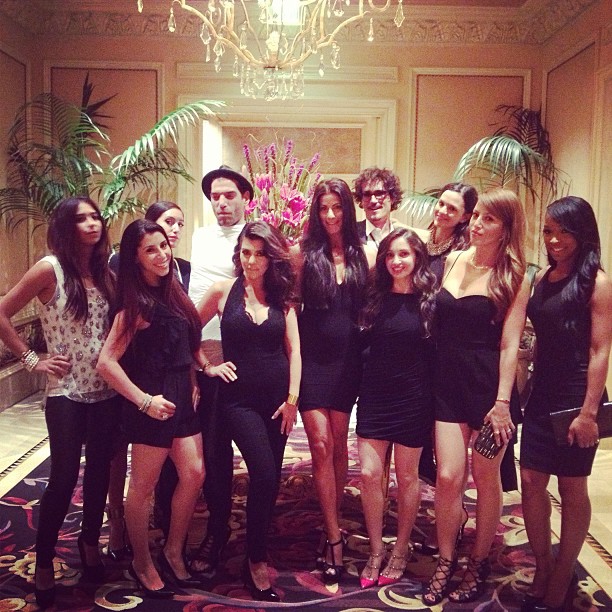 Squad ready. #viva #las #vegas @courtenaysemel @allierizzo @mkolker @rantingsofr...