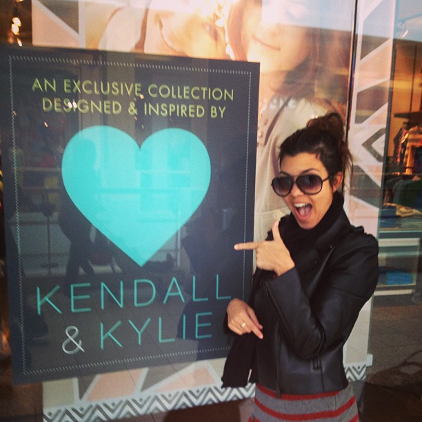 Look who I saw at the mall! @kendalljenner @kyliejenner #pacsun...