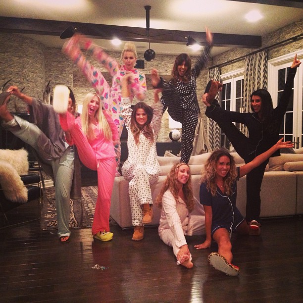High kickin' it! @jessdubb @mkolker @shambrirooke @bonniemuler @virginianazari @...