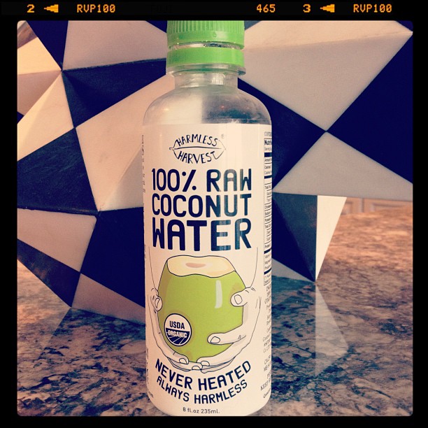 Coconut water babe...