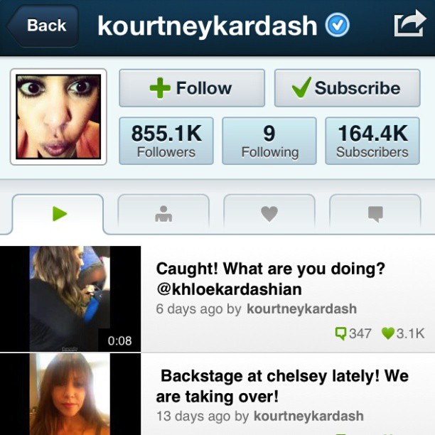 Loving this Keek thing. Download the app and follow me!! ...