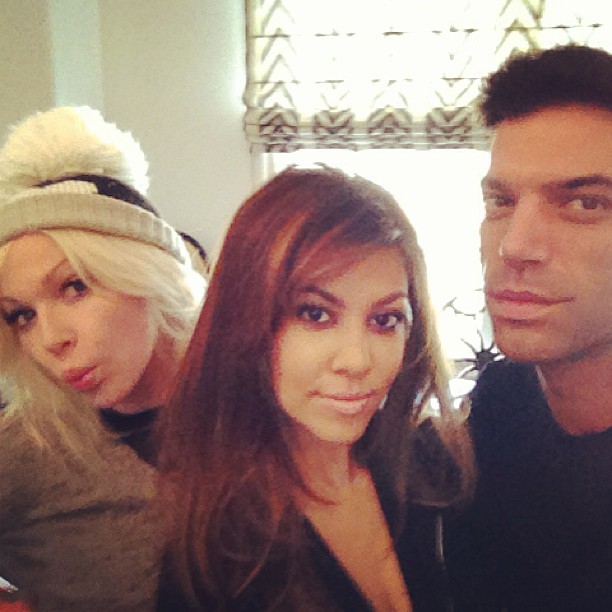 Some morning glam time! @joycebonelli @robscheppy...