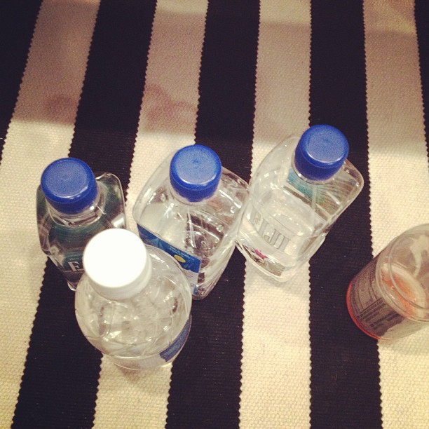 When I spy a trail of beverages, I know who was in the room! @letthelordbewithyo...