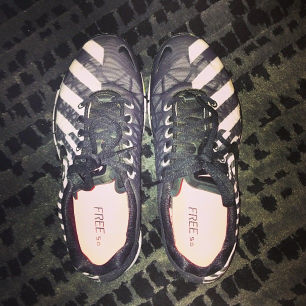 Got my run on. ...