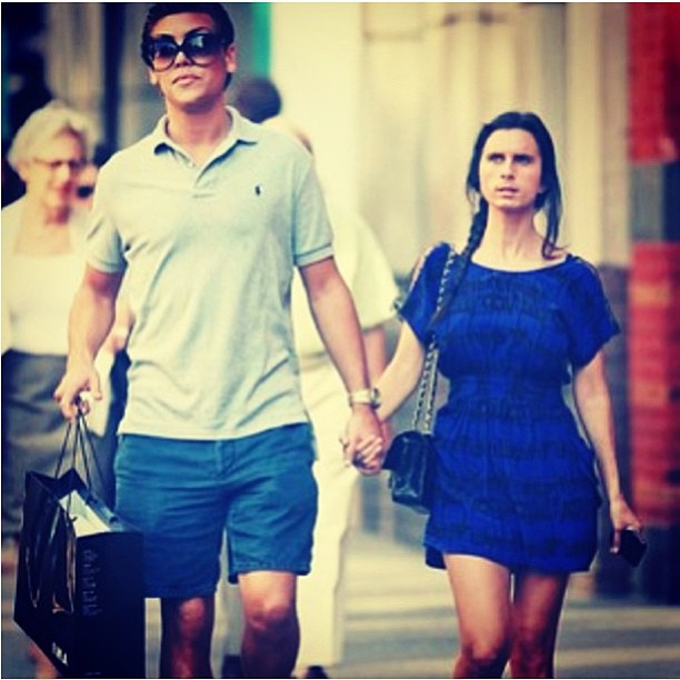 We are one sexy couple. @letthelordbewithyou...