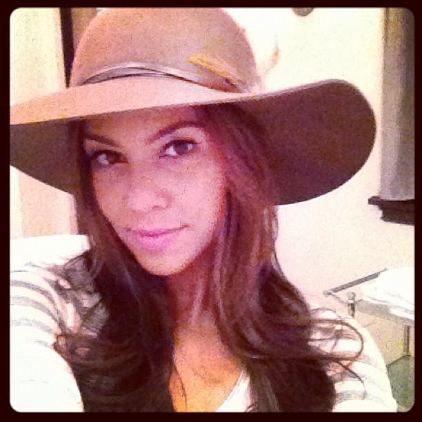 Kardashian Kollection hat baby! #sears...