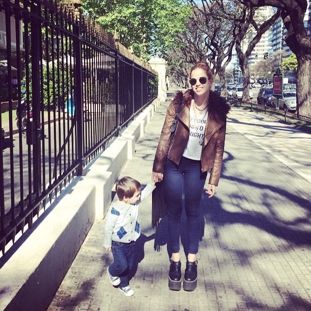 Día de paseo con el mas lindo del mundo! ...