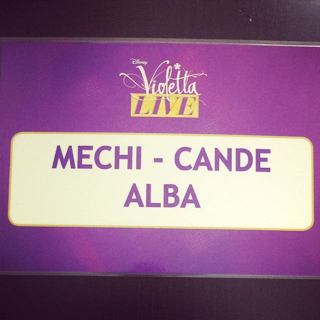 Arranco #ViolettaLive ...