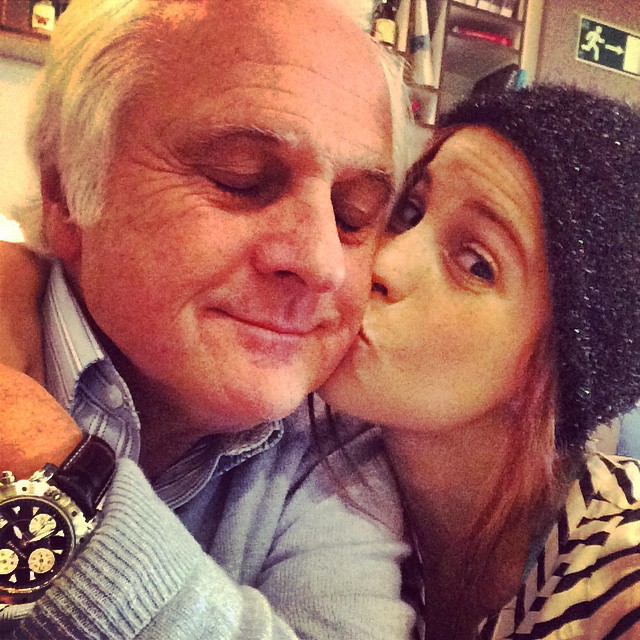 Reencuentro con mi papito en Madrid !...