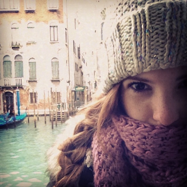 Frío en Venecia !...