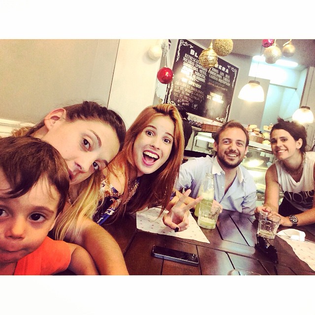 Fin de rodaje, con dos invitados especiales! @coumolfese @agusmolfese @manucasti...