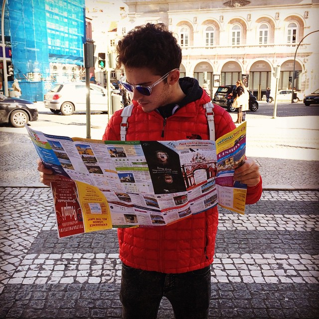 Turista con toda @ruggeropasquarelli  hola Lisboa ! ...