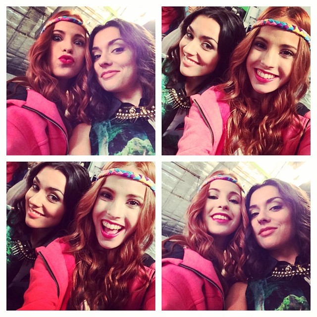 Naty y Cami listísimas  @soyalbariconavarro...