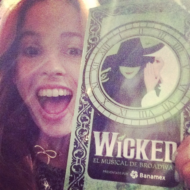 Lista para ver Wicked !!!!!!...