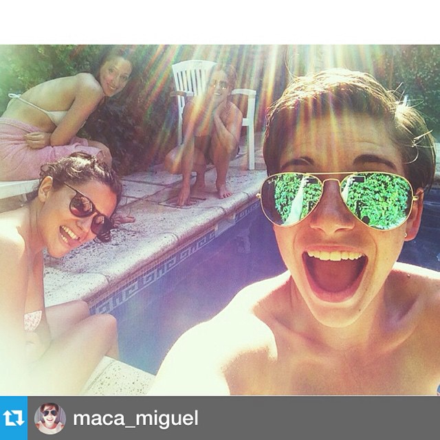 #Repost from @maca_miguel with @repostapp --- Disfrutando del calorcirri @candem...