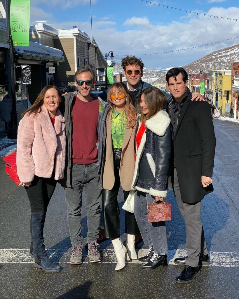 watch Horse Girl on Netflix— (we’re all pretty windblown but this picture has Jo...