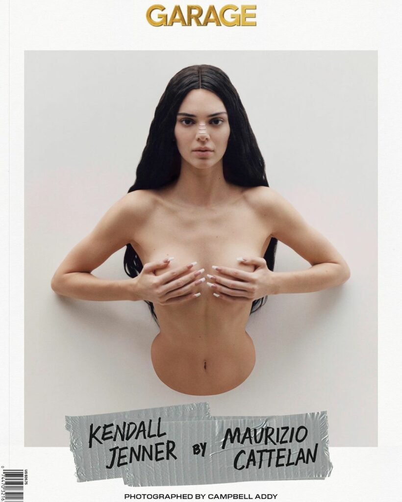 NEW @garage_magazine COVER by @campbelladdy @mauriziocattelan...
