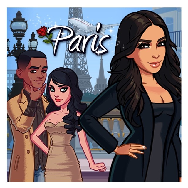 Bonjour Dolls! I just love this romantic city!!! See you in Paris! #KimKardashia...