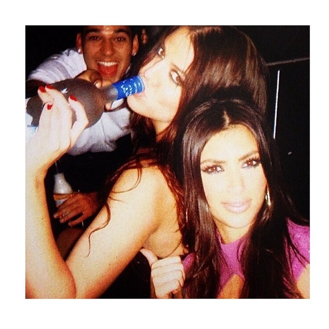 Drink it up Khlo...