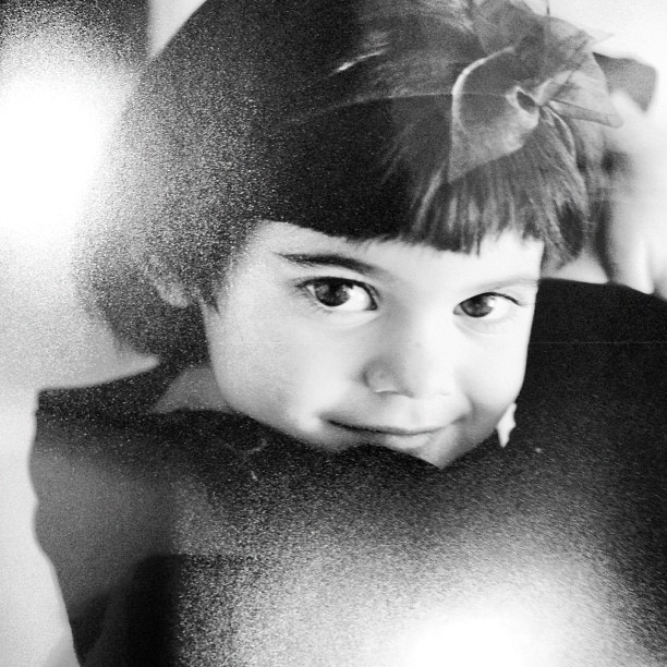 My eyes have always been a little too big for my face.. Hehe...